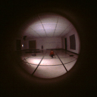 Private View: view through the peep hole